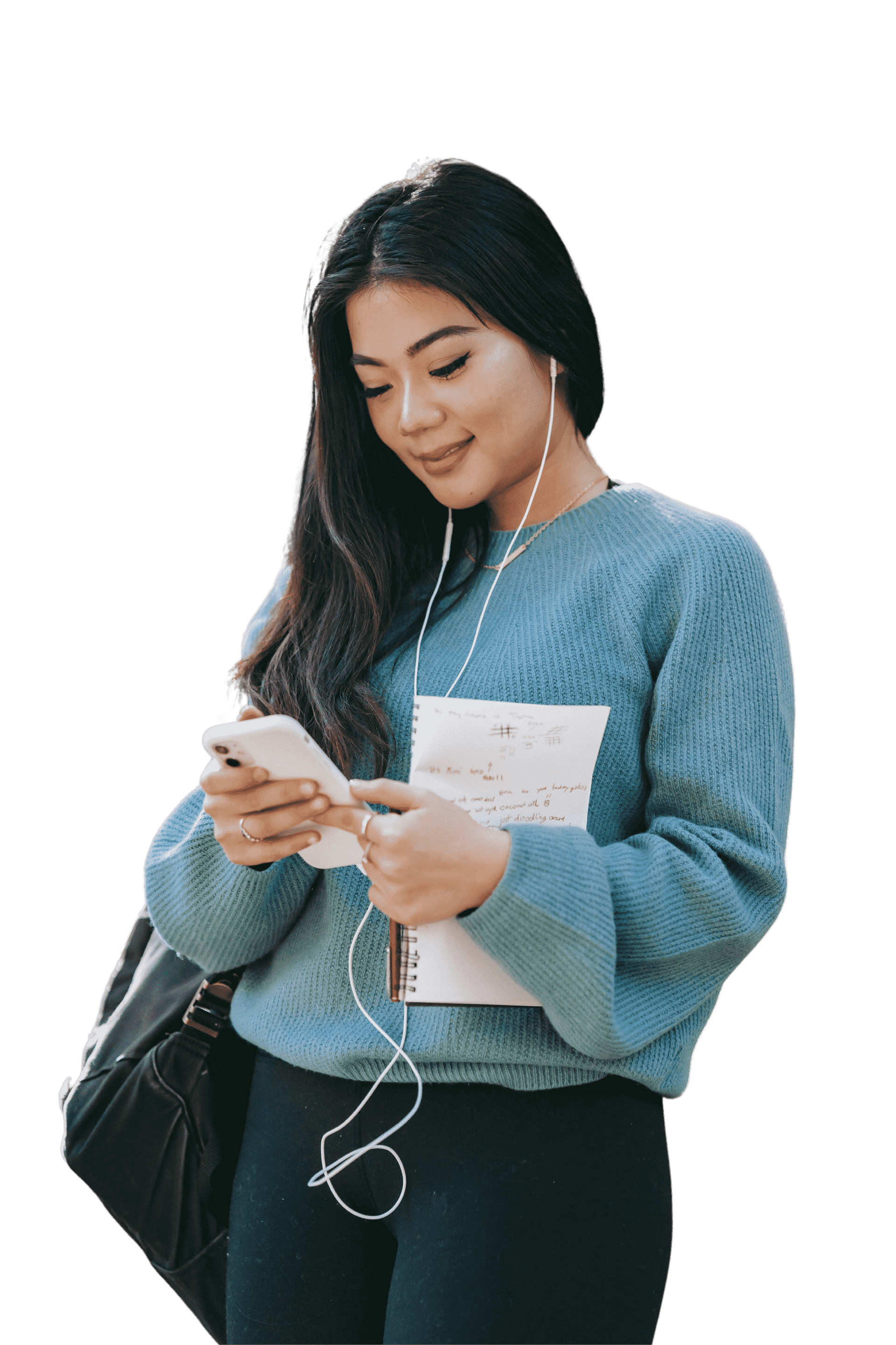 Person using Orca app